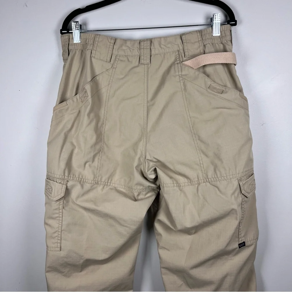 5.11 MEN’S REGULAR FIT TACLITE RIPSTOP CARGO PANT Khaki Outdoor 34x34 Gorpcore - Picture 5 of 10
